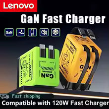 Portable GaN Flash Fast Charger 120W – Super Fast Charging Adapter | Lightning & Type-C | Compatible with iPhone & Android